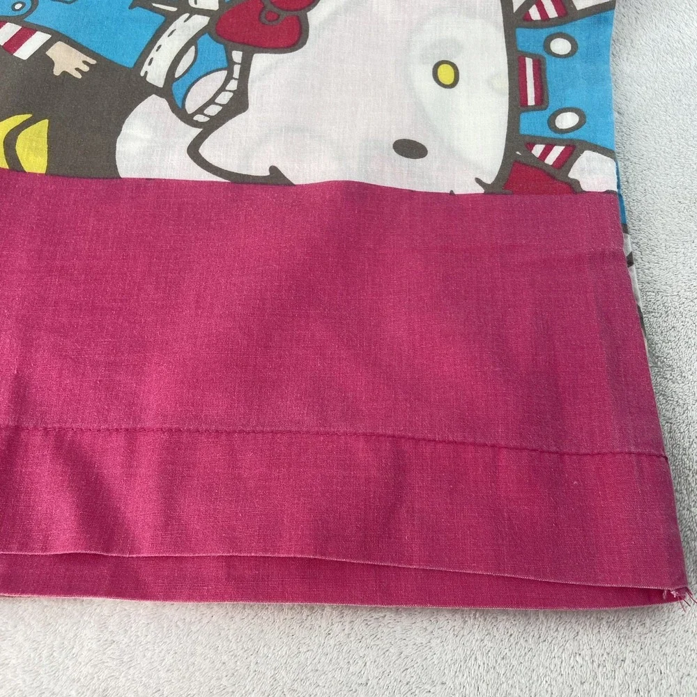 Sanrio Friends Bedding Twin Flat Sheet Pillowcase Hello Kitty 2010 Cotton Blend